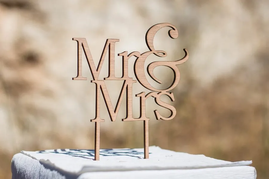 Topo de Bolo Mr&Mrs - Image 3