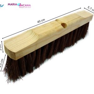 GARI 40 CM PIACAVA MADEIRA CABO 1.20 M