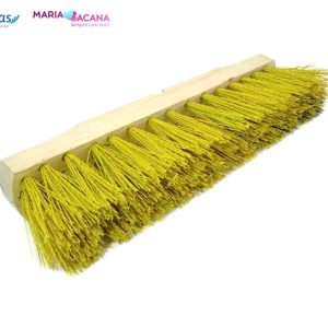 GARI 40 CM NYLON ONDULADO MADEIRA CABO 1.20 M