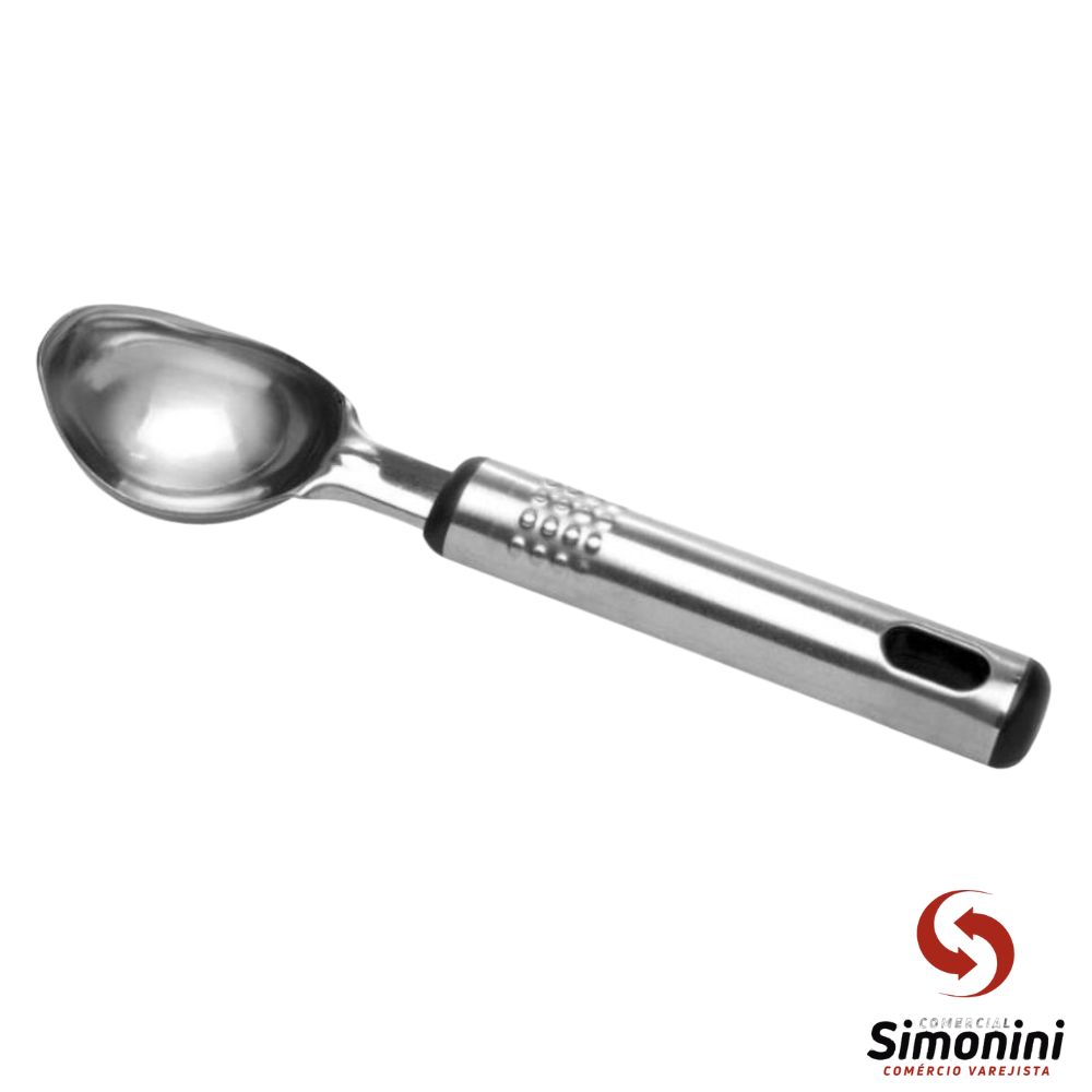 COLHER PARA SORVETE 20CM AÇO INOX- WESTERN - Image 2
