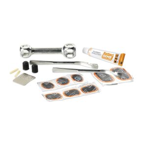 KIT REPARA FURO BICICLETA C/CHAVES