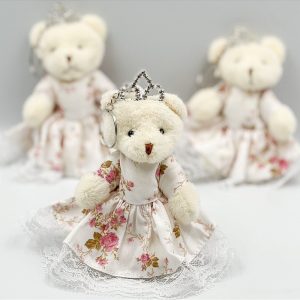 Ursinha princesa floral | LMB048