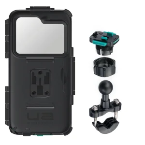 Kit de suporte, para montagem em motas, para Samsung Galaxy S21 Ultra capa/caixa resistentes e à prova de água